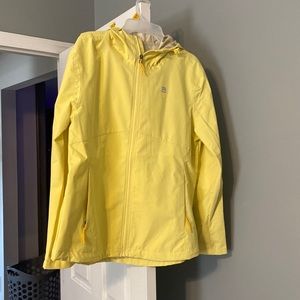 NWOT Yellow Avalanche Rain Jacket